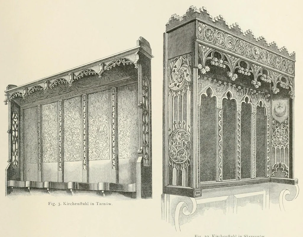 An illustration from Mittheilungen der K.K. Central-Commission zur Erforschung und Erhaltung der Kunst- und Historischen Denkmale, 1875, leaf 281