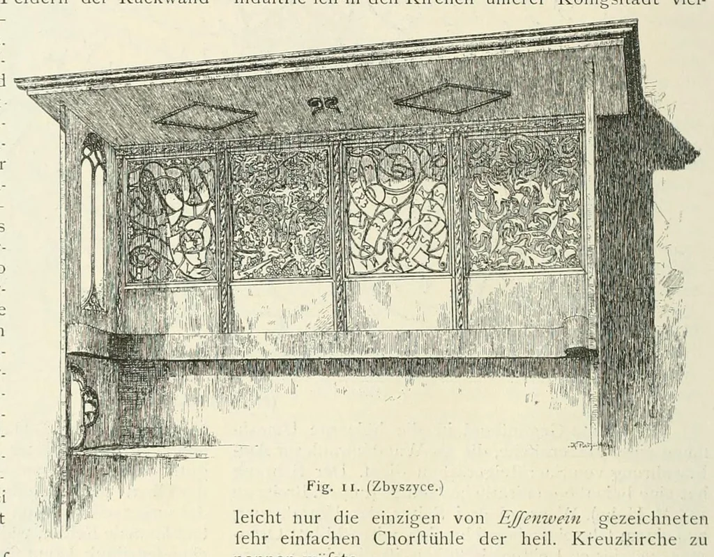 An illustration from Mittheilungen der K.K. Central-Commission zur Erforschung und Erhaltung der Kunst- und Historischen Denkmale, 1875, leaf 288