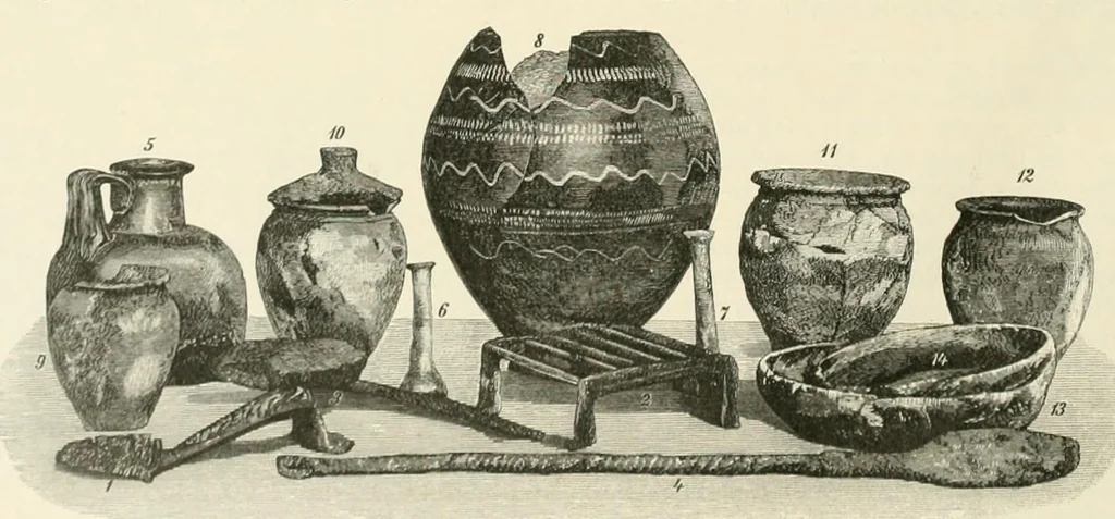 An illustration from Mittheilungen der K.K. Central-Commission zur Erforschung und Erhaltung der Kunst- und Historischen Denkmale, 1875, leaf 308