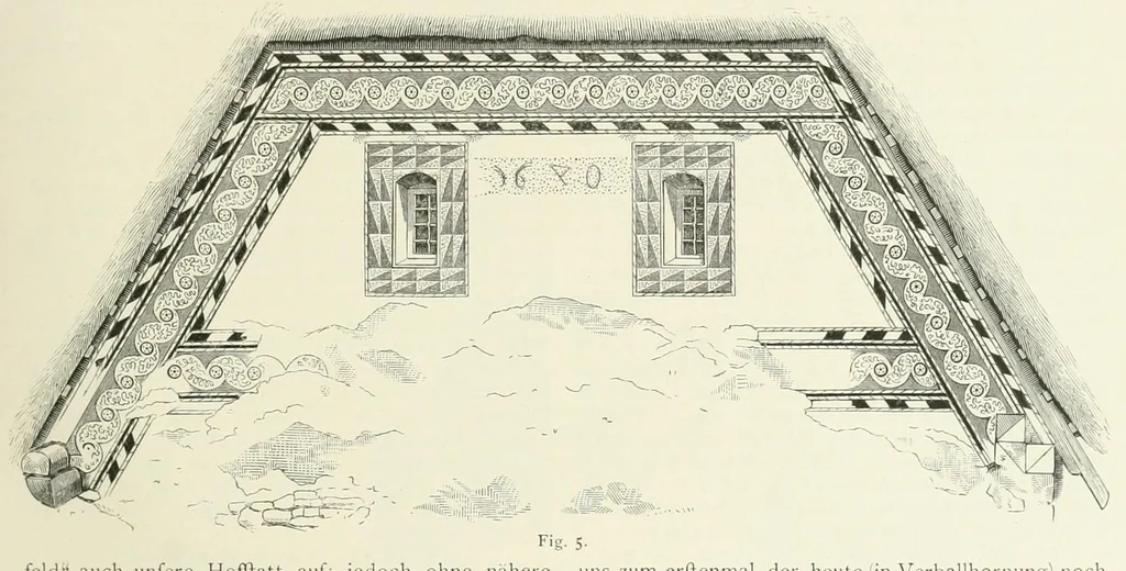 An illustration from Mittheilungen der K.K. Central-Commission zur Erforschung und Erhaltung der Kunst- und Historischen Denkmale, 1875, leaf 123