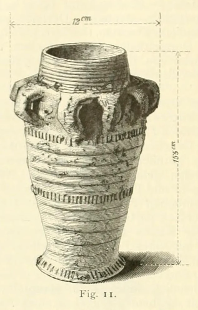 An illustration from Mittheilungen der K.K. Central-Commission zur Erforschung und Erhaltung der Kunst- und Historischen Denkmale, 1875, leaf 166