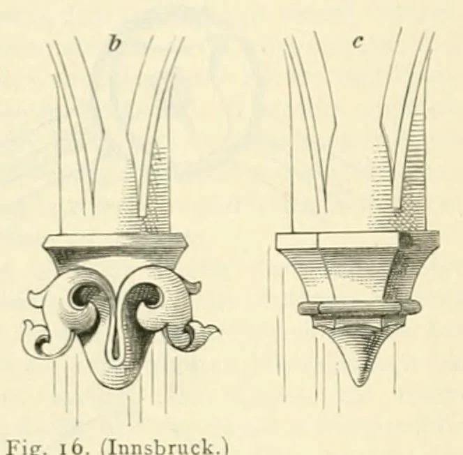 An illustration from Mittheilungen der K.K. Central-Commission zur Erforschung und Erhaltung der Kunst- und Historischen Denkmale, 1875, leaf 170