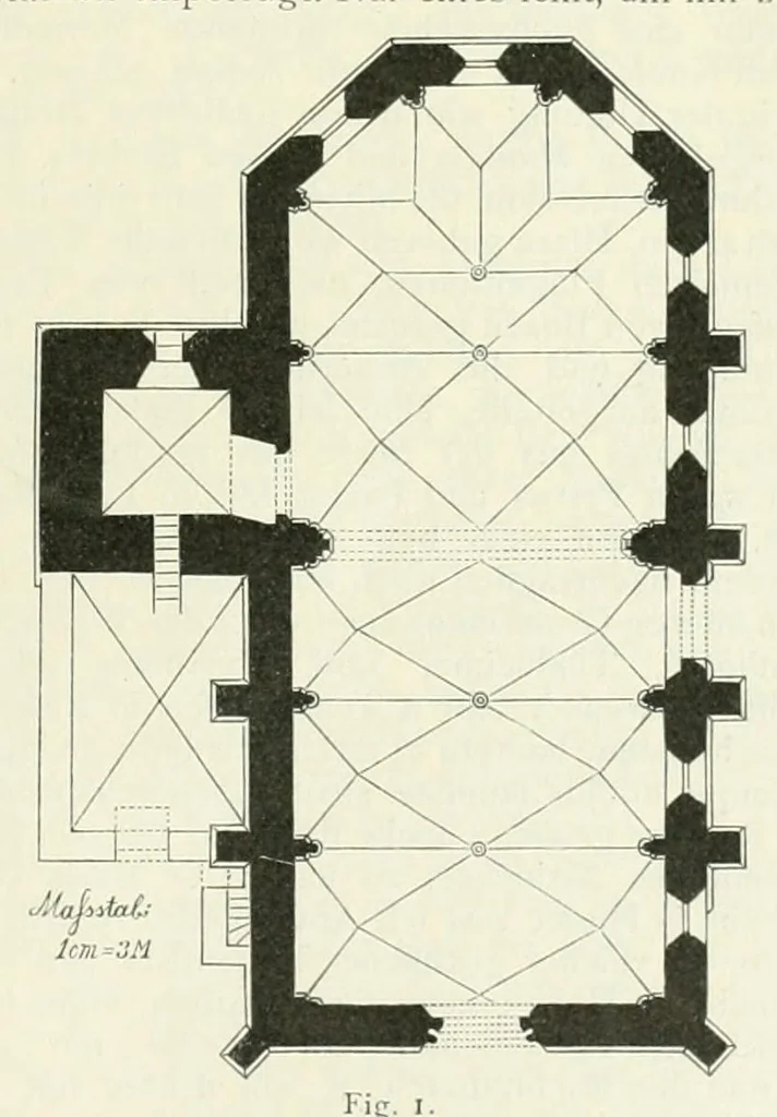 An illustration from Mittheilungen der K.K. Central-Commission zur Erforschung und Erhaltung der Kunst- und Historischen Denkmale, 1875, leaf 183