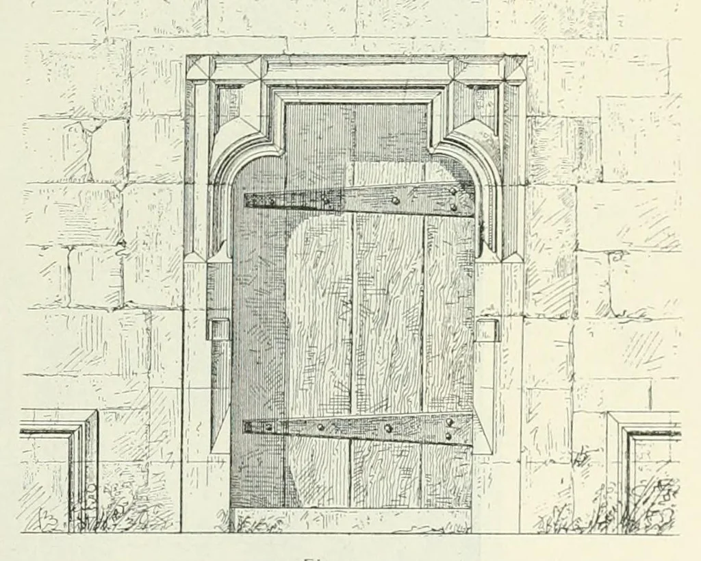 An illustration from Mittheilungen der K.K. Central-Commission zur Erforschung und Erhaltung der Kunst- und Historischen Denkmale, 1875, leaf 203