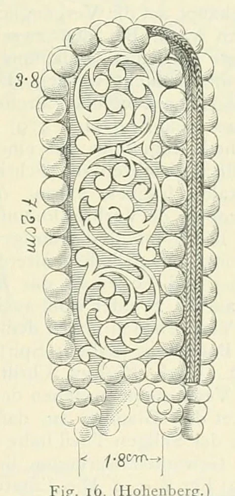 An illustration from Mittheilungen der K.K. Central-Commission zur Erforschung und Erhaltung der Kunst- und Historischen Denkmale, 1875, leaf 239