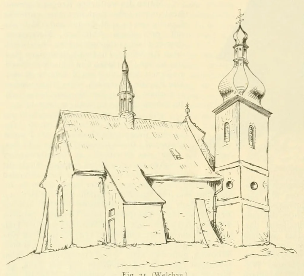 An illustration from Mittheilungen der K.K. Central-Commission zur Erforschung und Erhaltung der Kunst- und Historischen Denkmale, 1875, leaf 250