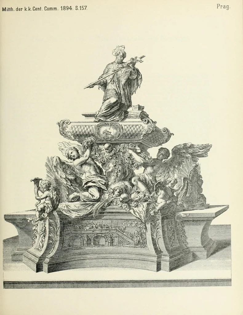 An illustration from Mittheilungen der K.K. Central-Commission zur Erforschung und Erhaltung der Kunst- und Historischen Denkmale, 1875, leaf 283