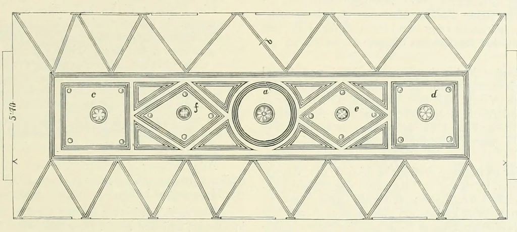An illustration from Mittheilungen der K.K. Central-Commission zur Erforschung und Erhaltung der Kunst- und Historischen Denkmale, 1875, leaf 305