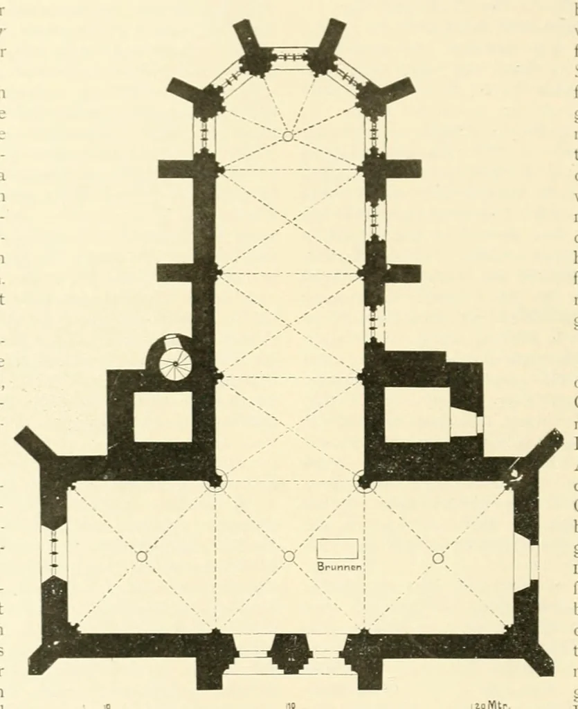 An illustration from Mittheilungen der K.K. Central-Commission zur Erforschung und Erhaltung der Kunst- und Historischen Denkmale, 1875, leaf 318