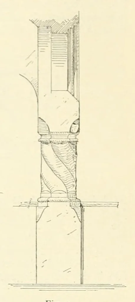 An illustration from Mittheilungen der K.K. Central-Commission zur Erforschung und Erhaltung der Kunst- und Historischen Denkmale, 1875, leaf 84