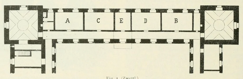 An illustration from Mittheilungen der K.K. Central-Commission zur Erforschung und Erhaltung der Kunst- und Historischen Denkmale, 1875, leaf 106