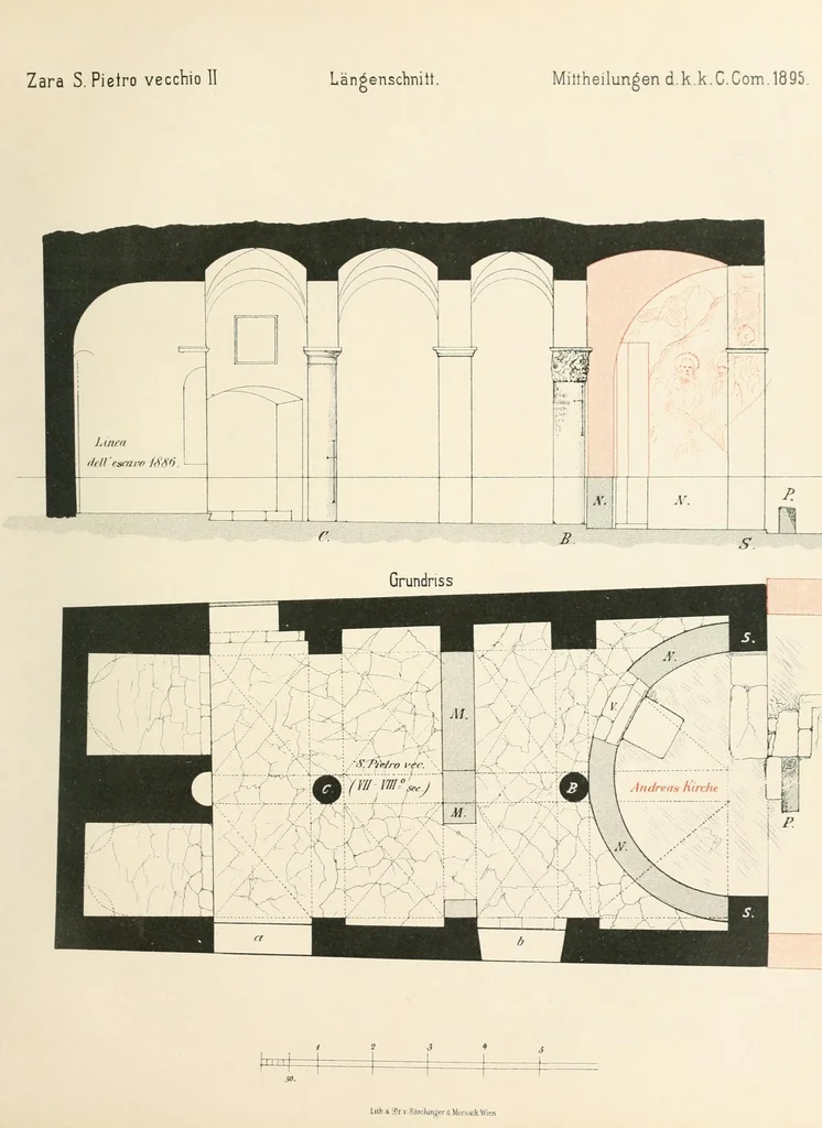 An illustration from Mittheilungen der K.K. Central-Commission zur Erforschung und Erhaltung der Kunst- und Historischen Denkmale, 1875, leaf 121