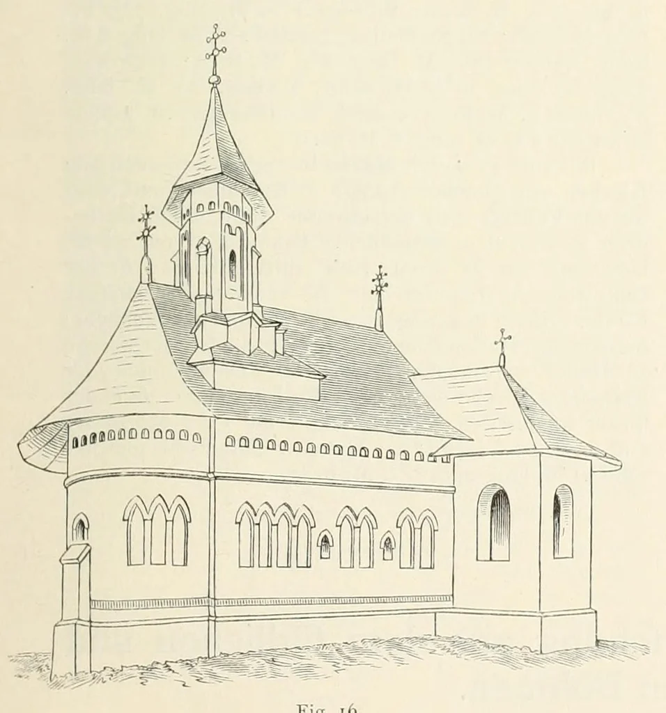 An illustration from Mittheilungen der K.K. Central-Commission zur Erforschung und Erhaltung der Kunst- und Historischen Denkmale, 1875, leaf 203