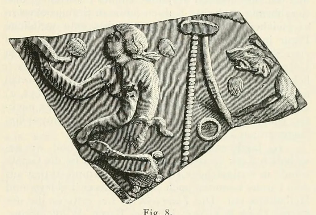 An illustration from Mittheilungen der K.K. Central-Commission zur Erforschung und Erhaltung der Kunst- und Historischen Denkmale, 1875, leaf 219