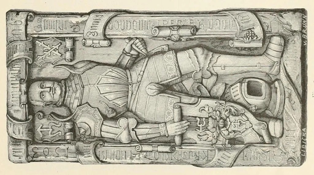 An illustration from Mittheilungen der K.K. Central-Commission zur Erforschung und Erhaltung der Kunst- und Historischen Denkmale, 1875, leaf 295