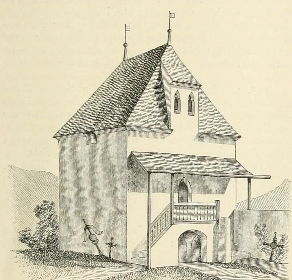 An illustration from Mittheilungen der K.K. Central-Commission zur Erforschung und Erhaltung der Kunst- und Historischen Denkmale, 1875, leaf 307