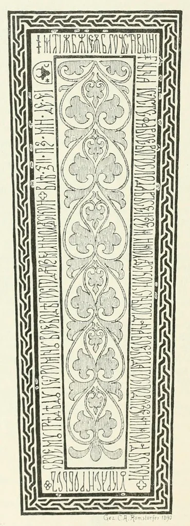 An illustration from Mittheilungen der K.K. Central-Commission zur Erforschung und Erhaltung der Kunst- und Historischen Denkmale, 1875, leaf 32