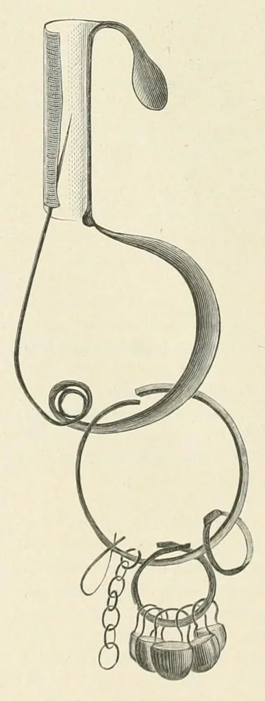 An illustration from Mittheilungen der K.K. Central-Commission zur Erforschung und Erhaltung der Kunst- und Historischen Denkmale, 1875, leaf 322
