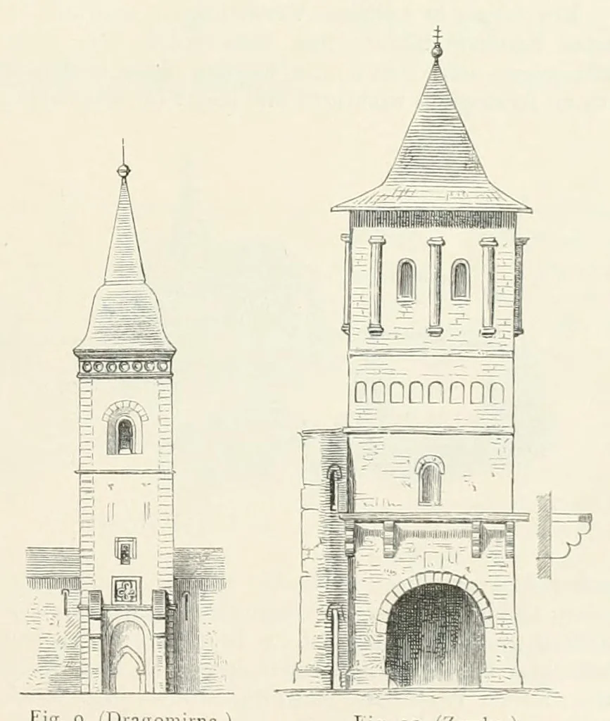 An illustration from Mittheilungen der K.K. Central-Commission zur Erforschung und Erhaltung der Kunst- und Historischen Denkmale, 1875, leaf 33