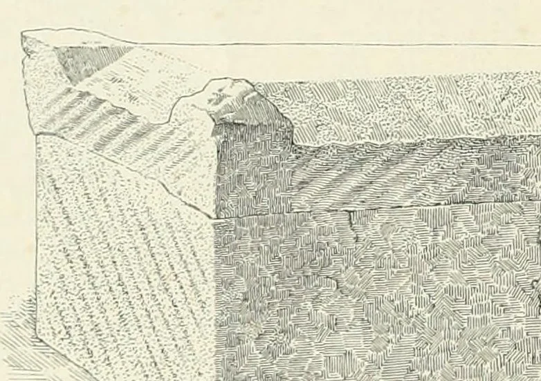 An illustration from Mittheilungen der K.K. Central-Commission zur Erforschung und Erhaltung der Kunst- und Historischen Denkmale, 1875, leaf 54