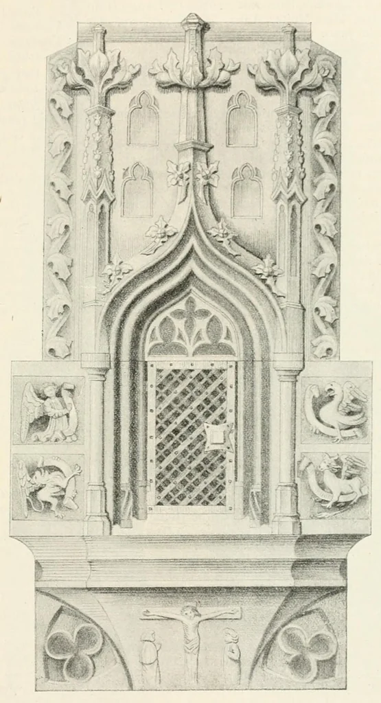 An illustration from Mittheilungen der K.K. Central-Commission zur Erforschung und Erhaltung der Kunst- und Historischen Denkmale, 1875, leaf 47