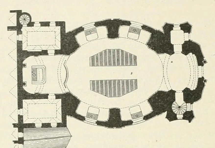 An illustration from Mittheilungen der K.K. Central-Commission zur Erforschung und Erhaltung der Kunst- und Historischen Denkmale, 1875, leaf 90