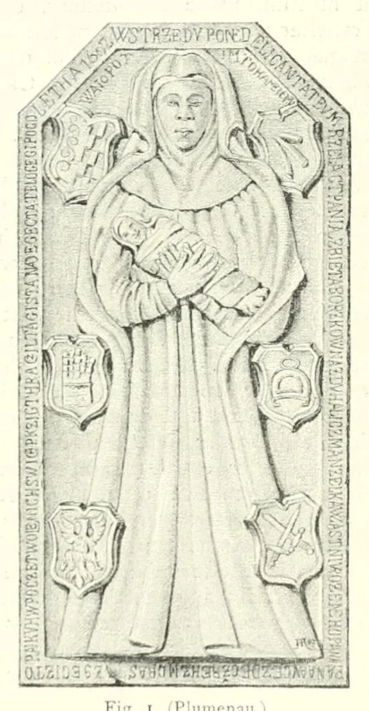 An illustration from Mittheilungen der K.K. Central-Commission zur Erforschung und Erhaltung der Kunst- und Historischen Denkmale, 1875, leaf 128