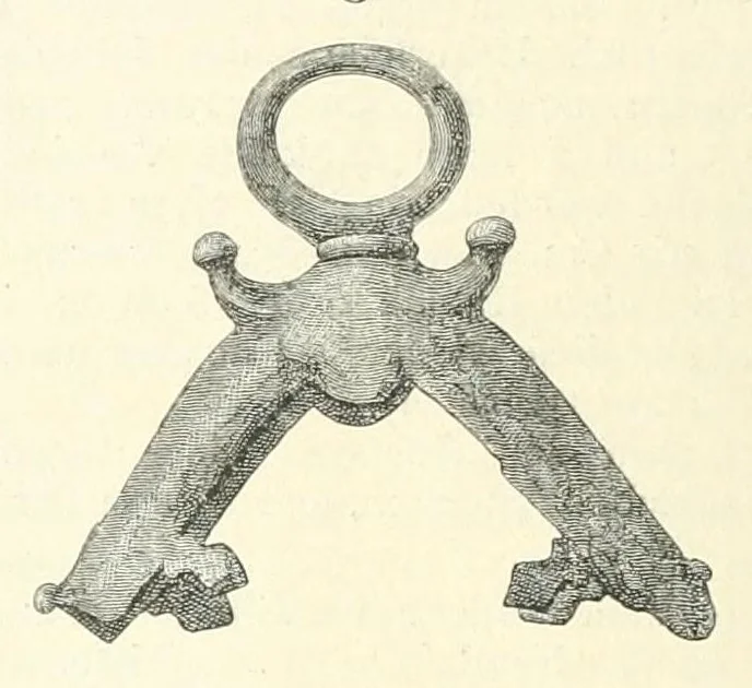 An illustration from Mittheilungen der K.K. Central-Commission zur Erforschung und Erhaltung der Kunst- und Historischen Denkmale, 1875, leaf 156