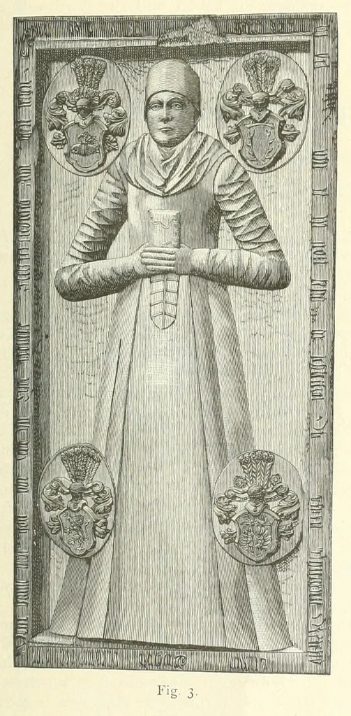 An illustration from Mittheilungen der K.K. Central-Commission zur Erforschung und Erhaltung der Kunst- und Historischen Denkmale, 1875, leaf 239