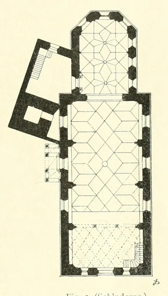 An illustration from Mittheilungen der K.K. Central-Commission zur Erforschung und Erhaltung der Kunst- und Historischen Denkmale, 1875, leaf 249