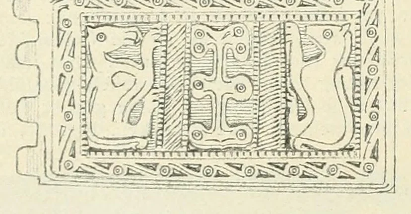 An illustration from Mittheilungen der K.K. Central-Commission zur Erforschung und Erhaltung der Kunst- und Historischen Denkmale, 1875, leaf 180