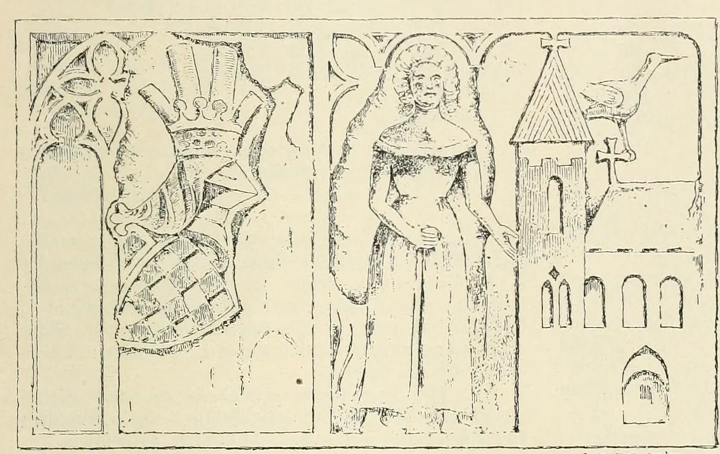 An illustration from Mittheilungen der K.K. Central-Commission zur Erforschung und Erhaltung der Kunst- und Historischen Denkmale, 1875, leaf 245