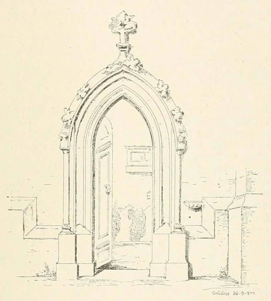 An illustration from Mittheilungen der K.K. Central-Commission zur Erforschung und Erhaltung der Kunst- und Historischen Denkmale, 1875, leaf 273