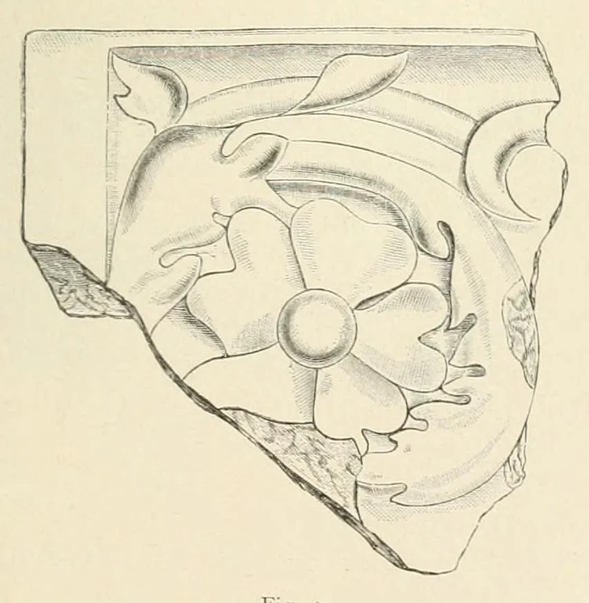 An illustration from Mittheilungen der K.K. Central-Commission zur Erforschung und Erhaltung der Kunst- und Historischen Denkmale, 1875, leaf 295