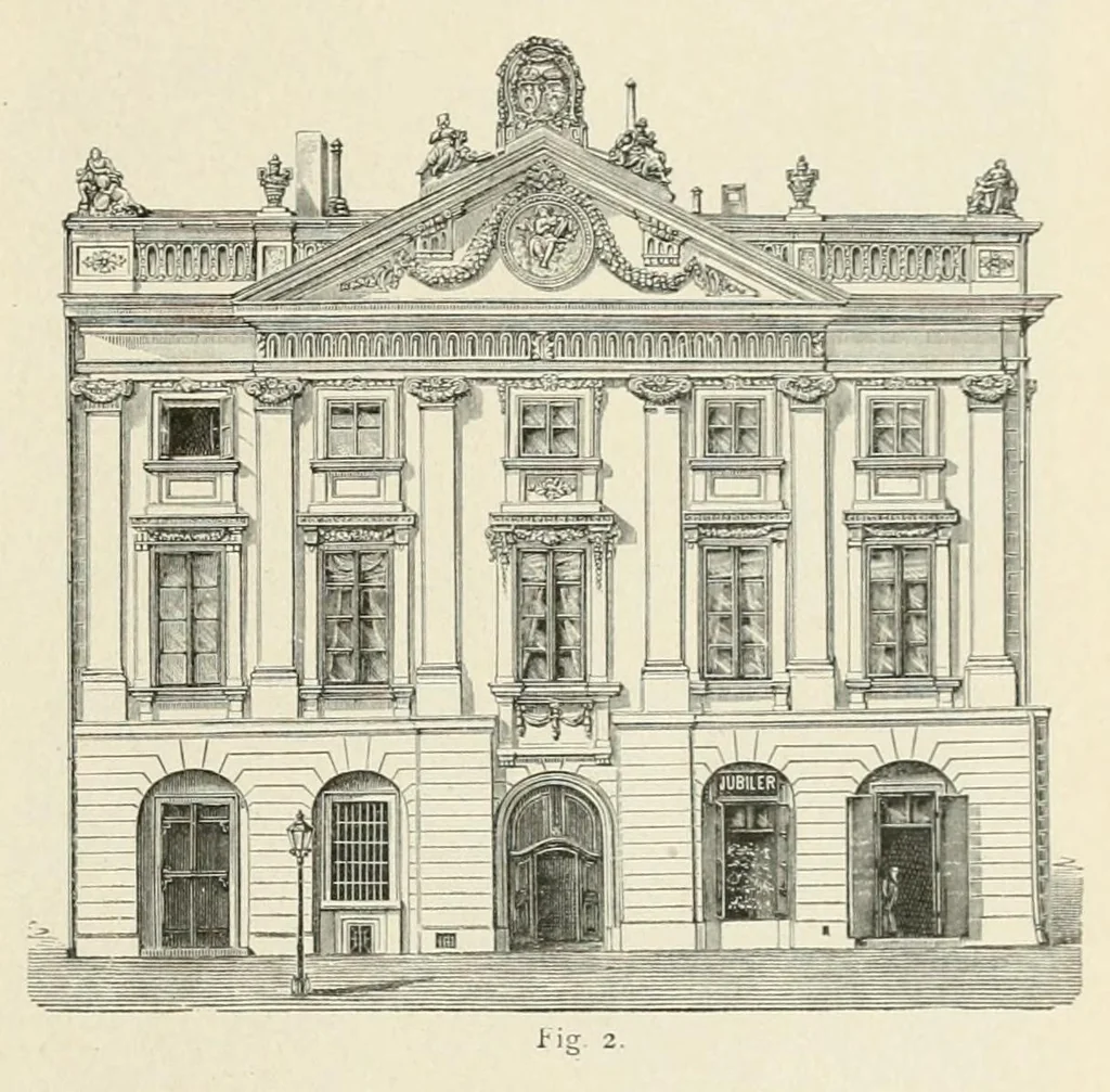 An illustration from Mittheilungen der K.K. Central-Commission zur Erforschung und Erhaltung der Kunst- und Historischen Denkmale, 1875, leaf 315
