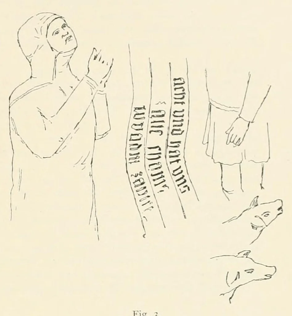 An illustration from Mittheilungen der K.K. Central-Commission zur Erforschung und Erhaltung der Kunst- und Historischen Denkmale, 1875, leaf 129