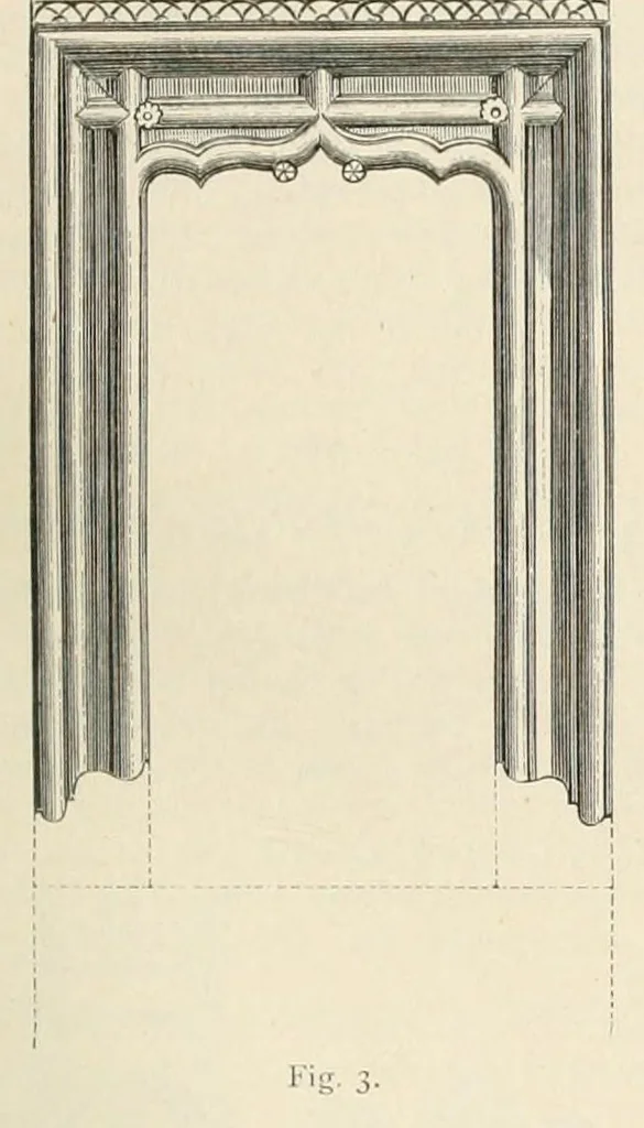 An illustration from Mittheilungen der K.K. Central-Commission zur Erforschung und Erhaltung der Kunst- und Historischen Denkmale, 1875, leaf 161