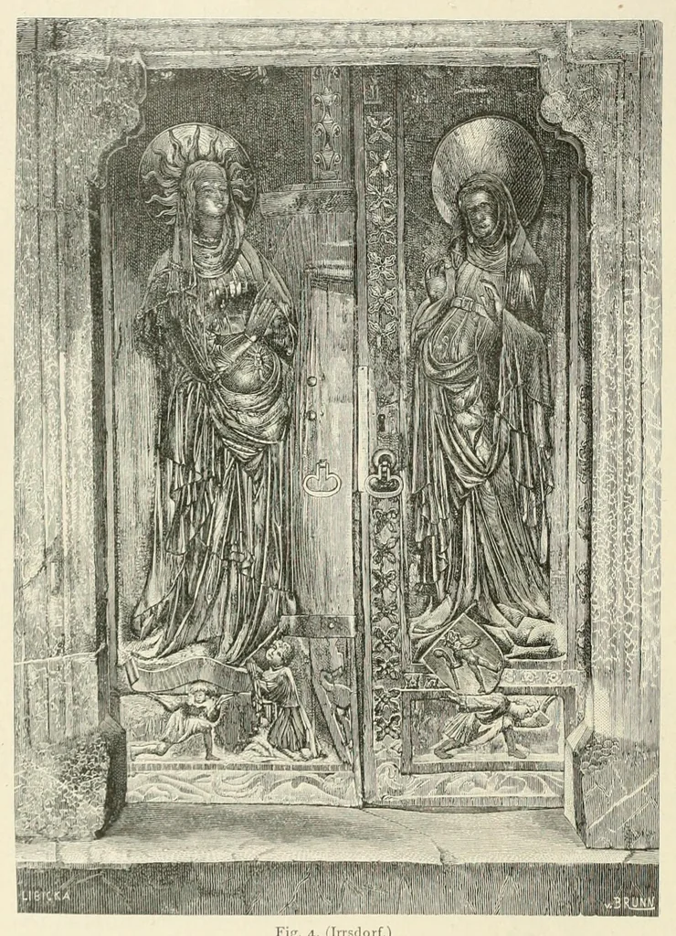An illustration from Mittheilungen der K.K. Central-Commission zur Erforschung und Erhaltung der Kunst- und Historischen Denkmale, 1875, leaf 200