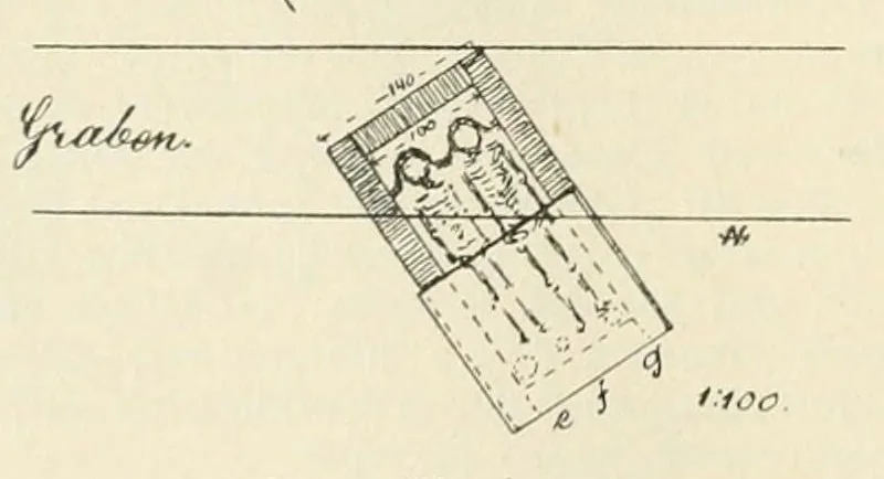An illustration from Mittheilungen der K.K. Central-Commission zur Erforschung und Erhaltung der Kunst- und Historischen Denkmale, 1875, leaf 214