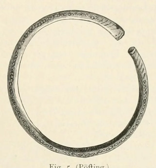 An illustration from Mittheilungen der K.K. Central-Commission zur Erforschung und Erhaltung der Kunst- und Historischen Denkmale, 1875, leaf 223
