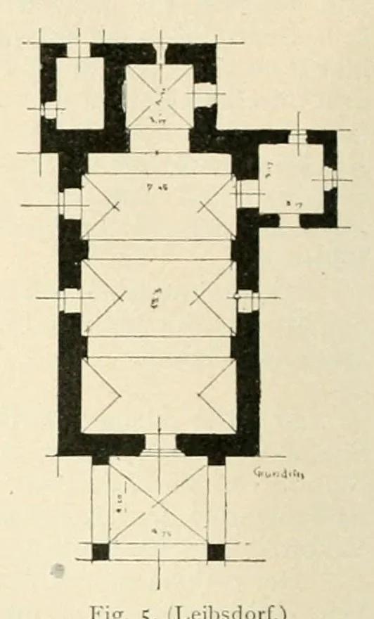 An illustration from Mittheilungen der K.K. Central-Commission zur Erforschung und Erhaltung der Kunst- und Historischen Denkmale, 1875, leaf 216
