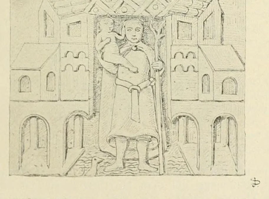 An illustration from Mittheilungen der K.K. Central-Commission zur Erforschung und Erhaltung der Kunst- und Historischen Denkmale, 1875, leaf 227