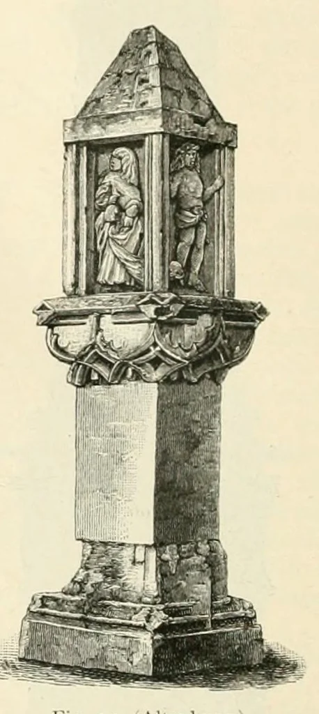 An illustration from Mittheilungen der K.K. Central-Commission zur Erforschung und Erhaltung der Kunst- und Historischen Denkmale, 1875, leaf 292