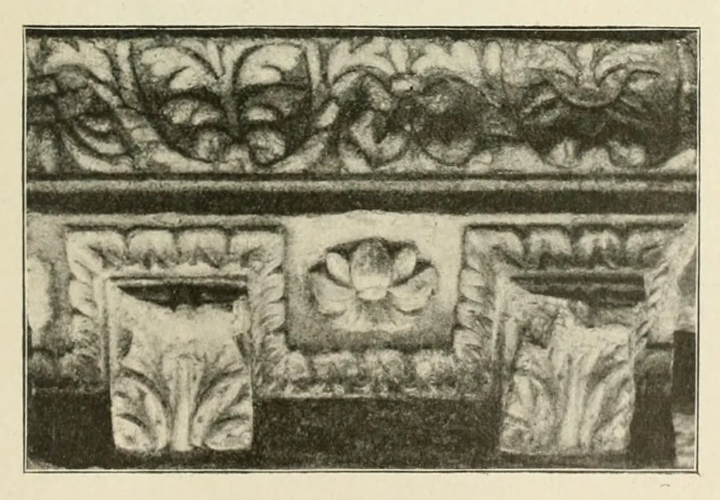 An illustration from Mittheilungen der K.K. Central-Commission zur Erforschung und Erhaltung der Kunst- und Historischen Denkmale, 1875, leaf 61