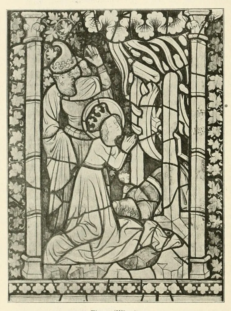 An illustration from Mittheilungen der K.K. Central-Commission zur Erforschung und Erhaltung der Kunst- und Historischen Denkmale, 1875, leaf 76