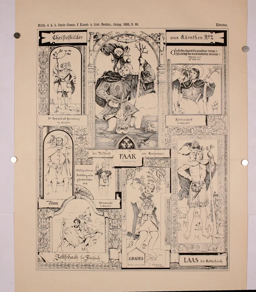 An illustration from Mittheilungen der K.K. Central-Commission zur Erforschung und Erhaltung der Kunst- und Historischen Denkmale, 1875, leaf 98