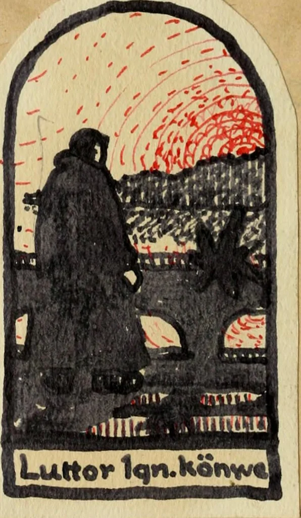 An illustration from A mélvezés mvészete, 1919, leaf 9