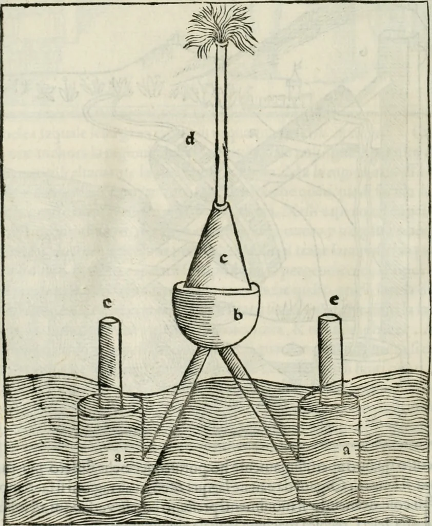 An illustration from M.L. Vitrvuio Pollione Di architettura : dal vero esemplare latino nella volgar lingua tradotto, e con le figure a suoi luoghi con mirãdo ordine insignito : anchora con la tauola alfabetica, nella quale facilmente si potra trouare la moltitudine de vocaboli a suoi luoghi cõ gran diligenza esposti e dichiarati : mai piu da alcuno altro fin al presente stampato a grande vtilita di ciascuno studioso, 1535, leaf 231