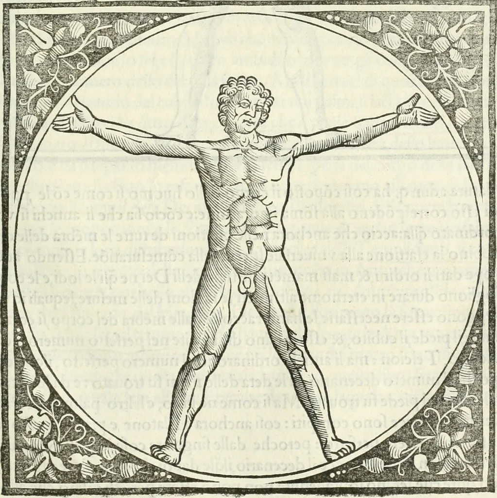 An illustration from M.L. Vitrvuio Pollione Di architettura : dal vero esemplare latino nella volgar lingua tradotto, e con le figure a suoi luoghi con mirãdo ordine insignito : anchora con la tauola alfabetica, nella quale facilmente si potra trouare la moltitudine de vocaboli a suoi luoghi cõ gran diligenza esposti e dichiarati : mai piu da alcuno altro fin al presente stampato a grande vtilita di ciascuno studioso, 1535, leaf 70