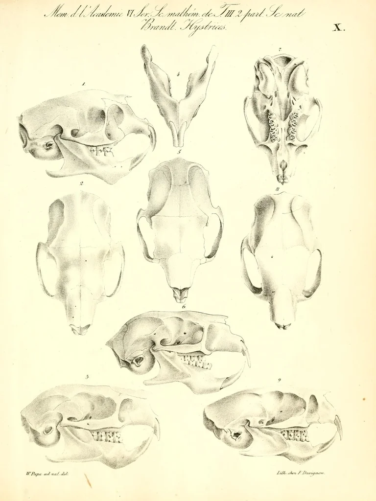 An illustration from Mémoires de l'Académie impériale des sciences de St.-Pétersbourg. sér. 6, 1835, leaf 457